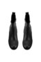 Mayla Black Women's Zippered Heeled Leather Boots - 7