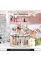 Rotating Makeup Organizer, Adjustable Layers Spinning Skincare Organizer (Style 5) - 3