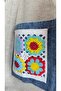 Beige Cardigan with Embroidered Jeans Detail on Pockets - 8