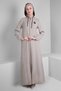 Hooded Zippered Overcoat 10728