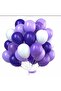 Pastel Purple Lilac White Balloon Set 15 Pieces - 2