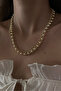 Three Chain Ball Necklace - 2