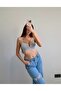 Cotton Combed Cotton Wire-Free Unpadded Gatherer Bra - 4