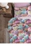 Single 100% Cotton 3D Heart Pattern Duvet Cover Set – Elegance with Soft Texture - 2