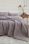 Bestina Gold Cotton Satin Double Duvet Cover Set - 5