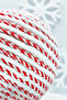Premium Collection Luxury 20 cm Candy Ball Ornament Decorative Christmas Ornament - 7