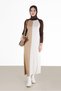 TRICOLOR TRICOT DRESS 42084 - 3