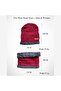 2-Piece Burgundy Winter Thick Hat Beanie Scarf Set - 2