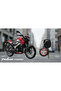 Pulsar Ns200 Logo Custom Design Tire Detail Motorcycle Keychain - 2