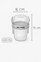 Color According to Stock Status Will Be Sent ⚠️   Blue 🌼   650 ml Snack Food Yogurt Muesli Granola Diet Container Storage Container with Fork and Spoon - 2