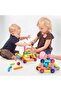 42-Piece Magnetic Building Stick Blocks 29x7x22cm - 3