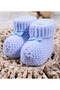 Knitted Newborn Baby Booties for Boys - Newborn Booties - 4