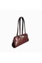 Women's Retro Soft Patent Leather Hand and Shoulder Bag - 3