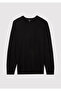 Cashmere Blended Black Sweater Slim Fit / Slim Fit 0710186 -900 - 8