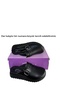 Ayder Black Side Buckle Orthopedic Daily Hospital Workplace Home Factory Sabo Slippers