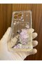 iPhone 16 Pro Max Fairy Girl Printed Transparent Silicone Phone Case with Card Holder Cover - 6