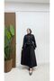 Elsa Skirted Hijab Scuba Suit BRC1504-1 Black - 3