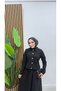 Elsa Skirted Hijab Scuba Suit BRC1504-1 Black - 4