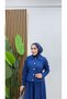 Elsa Skirted Hijab Scuba Suit BRC1504-1 Indigo - 9