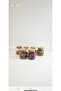 6-Piece Vacuum Bamboo Lid Glass Storage Jar 635 ml - 5
