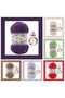 Velluto Velvet Hand Knitting Thread Cardigan, Booties, Blanket, Scarf Knitting Thread (Single) 100gr68 m - 2