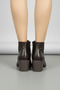 Aci Brown 6 cm Thick Heel Stylish Daily Cold Proof Women's Boots Tmd202471 - 3