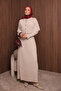 Women's Tight Knitted Cape Sweater Hijab Dress Std Size 1150 - 4