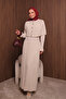Women's Tight Knitted Cape Sweater Hijab Dress Std Size 1150 - 5