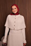 Women's Tight Knitted Cape Sweater Hijab Dress Std Size 1150 - 2