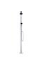 Garden Shower with Grey Base 220 cm Aluminium - 5