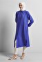Women's Dark Blue (Indigo) Long Tunic t 4716 - 2
