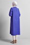 Women's Dark Blue (Indigo) Long Tunic t 4716 - 3