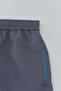 Gray Micro Medium Straight Swim Shorts - 7