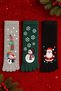 Bamboo 3-Pack Fingered Christmas Stockings