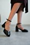 Women's Penida Platform Heeled Shoes - black-patent leather