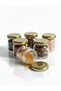 Gold Cap 29 Cc. Small Glass Jar (12 Pieces) Modern - 5