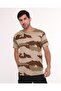Sword Crew Neck Short Sleeve Camouflage Men's T-Shirt Single - 2