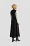 New Season Belted Pulu Vest and Pulu Skirt with Zippered Waist Lined Skirt Top and Bottom Set - 6