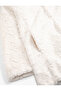 Short Plush Coat Pocket Lapel Collar - 7