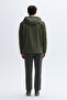 Men's Khaki Double-Sided Hooded Parka - 2