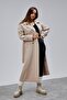 Oversize Trench Coat with Windbreaker Detail - 5