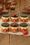 6-Piece Magnolia Jar Magnolia Jar with Quality Glass Lid 300Cc 6 Pieces Homemade Dessert Jar - 3