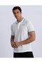 Logo Maltax 5 Mss Men's White Regular Polo Neck T-Shirt - 3