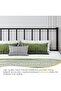 120*200cm Metal Bed Frame, Steel Slat Support with Under-Bed Storage, No Box Spring Required - 7