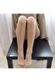 Ravena Model Pantyhose Warm Thick Socks Slimming Fit Plush Inside Hairy Skin Color - 3