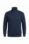 Men'S, Hair Knit, Full Turtleneck, Wool, Old Money Culture, Sweater Pltk13 - 6