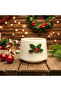 3D Embossed New Year 2026 or Letter Charm with Gift Handmade Ceramic Corked Mug Cup - 6