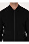 Black Slim Fit Wool Blend Full Zip Knitwear Cardigan 50310564-Vr046 - 6