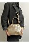The Moiss Tote Bag Gold Color Knitted Textured Replacement Strap Hand and Shoulder Bag Si - 6