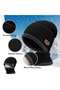Kids 2-Piece Winter Hat & Scarf Set, Ages 3–13, Knit Beanie with Plush Lining - 4